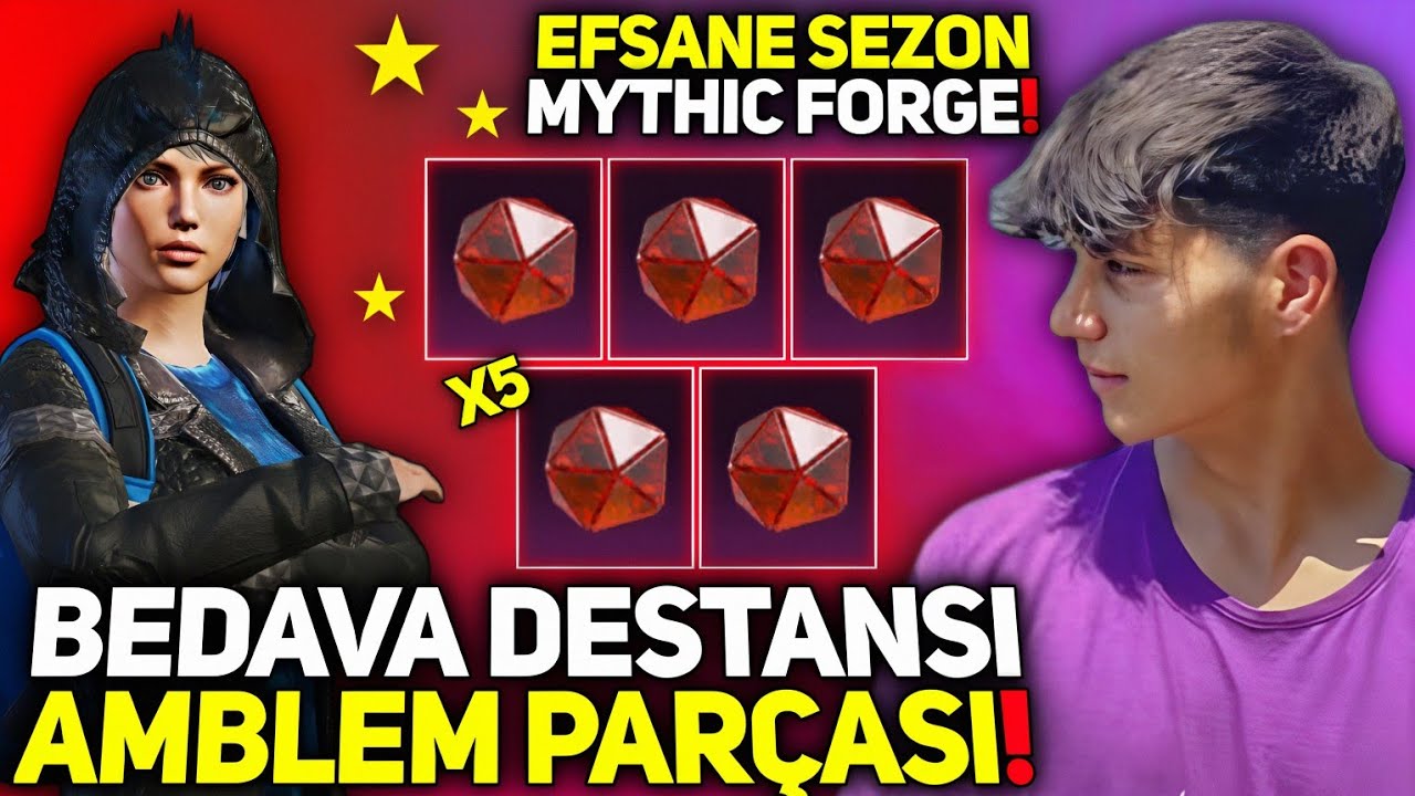 BEDAVA DESTANSI AMBLEM ALMA PUBG MOBİLE 2025❗BEDAVA DESTANSI AMBLEM PARÇASI NASIL ALINIR PUBG MOBİLE