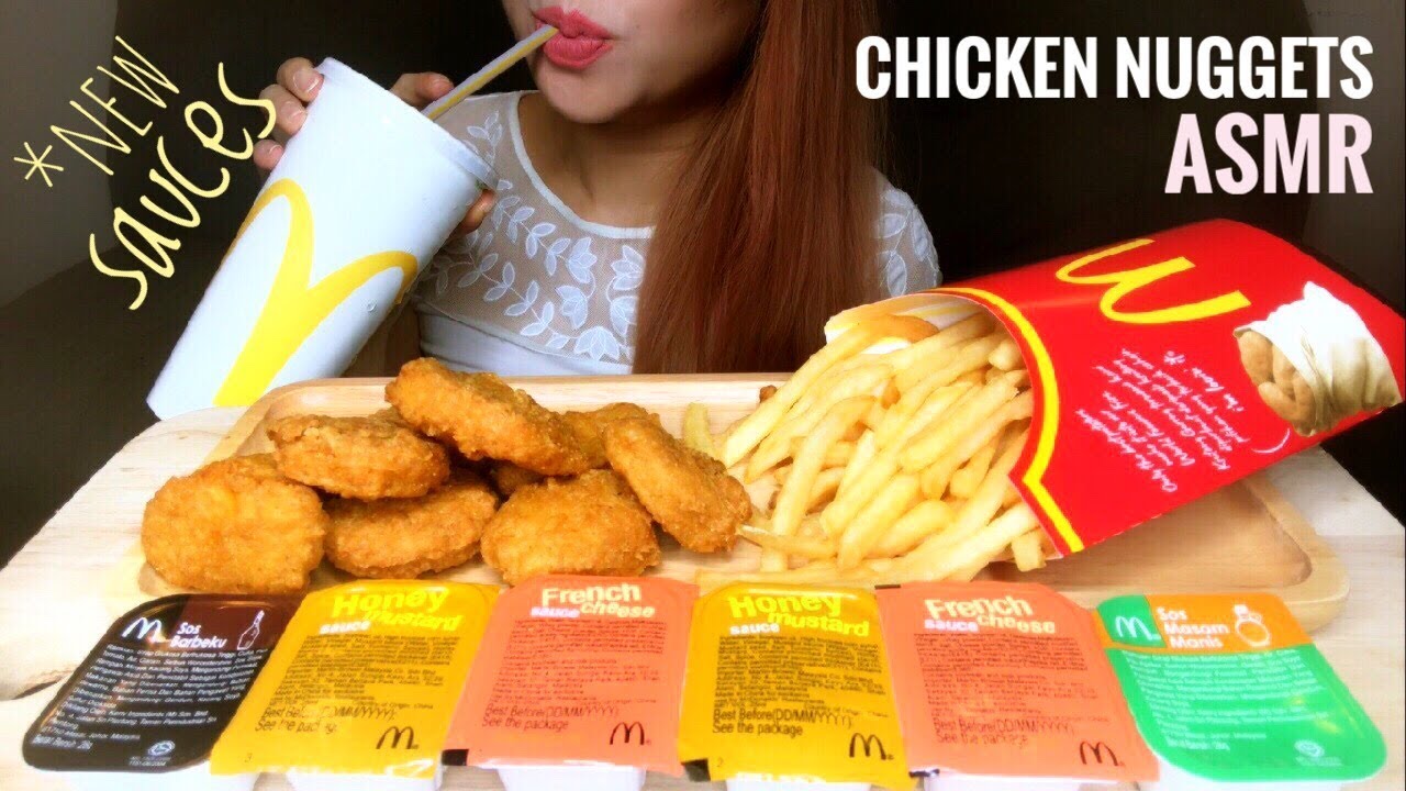 ASMR MCDONALD'S CHICKEN NUGGETS & FRIES 🍟 | CRUNCHY EATING SOUNDS (No Talking)