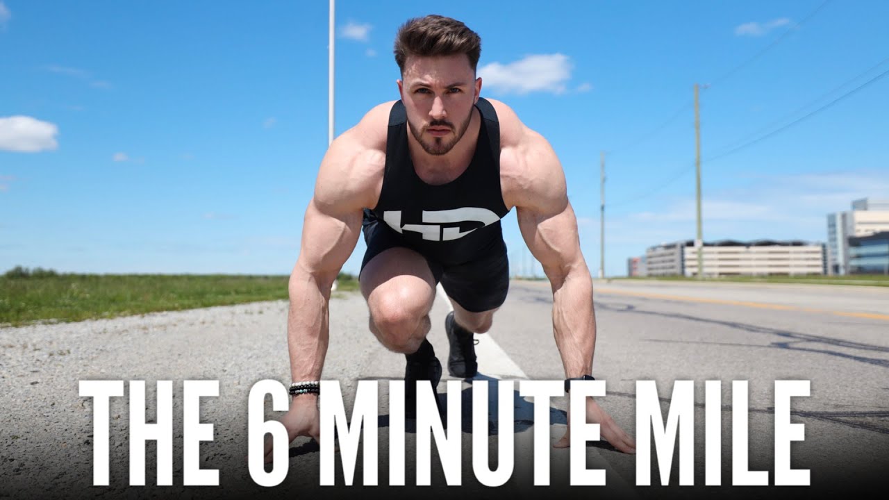 Bodybuilder tries the 6 MINUTE MILE without practice&hellip;