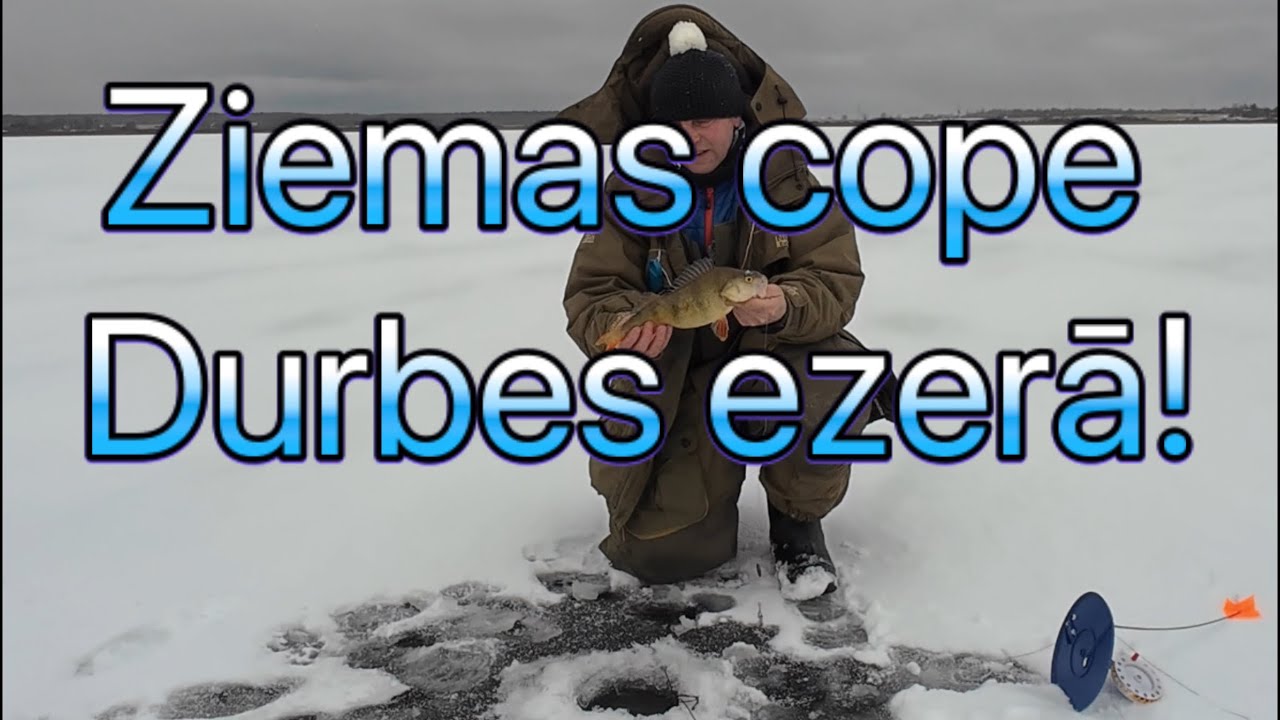 Ziemas cope Durbes ezerā! @Cope_Valdis_LV