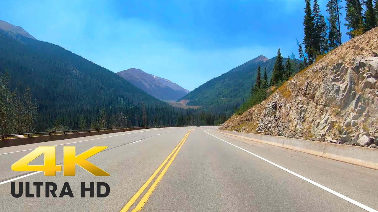 Grand Lake to Downtown Denver Rocky Mountain Scenic Drive Through Wildfire Smoke in Colorado | 4K