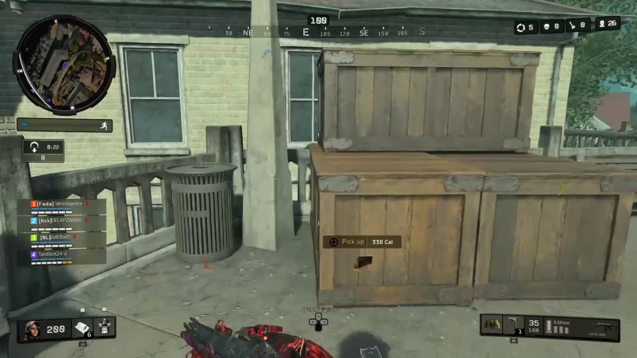 EASY DARK MATTER IN NO TIME!!  SIMPLE AND QUICK ALCATRAZ PAINT CAN ROUTE.. (Call of Duty - Blackout)
