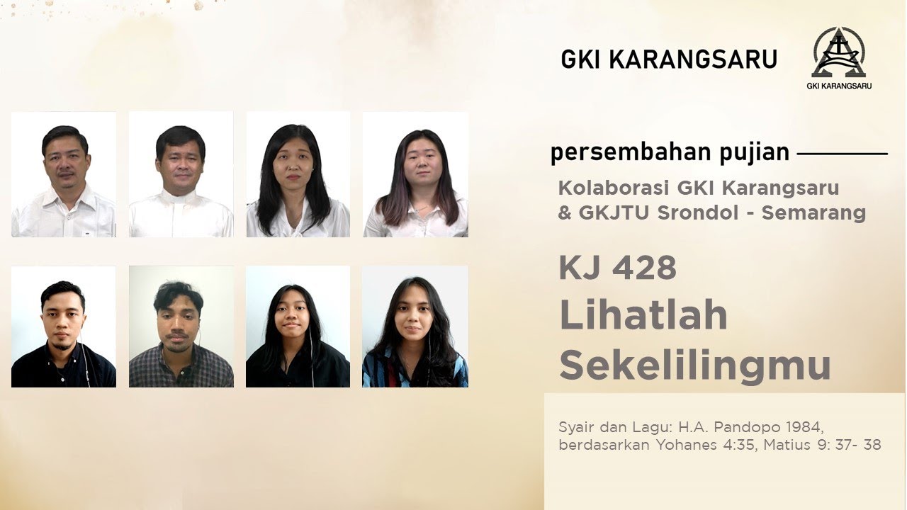KJ 428 | Lihatlah Sekelilingmu