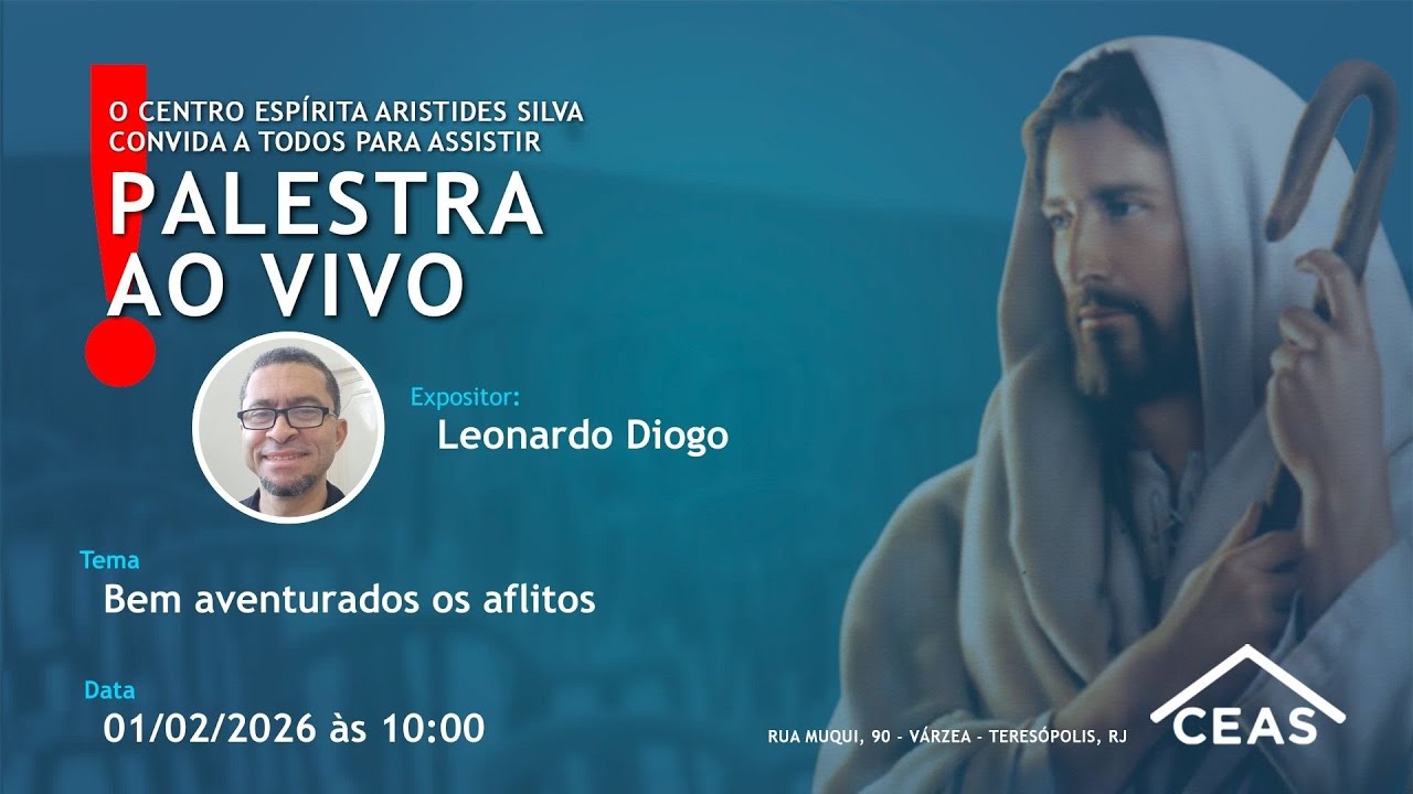 Palestra - Leonardo Diogo - Bem aventurados os aflitos