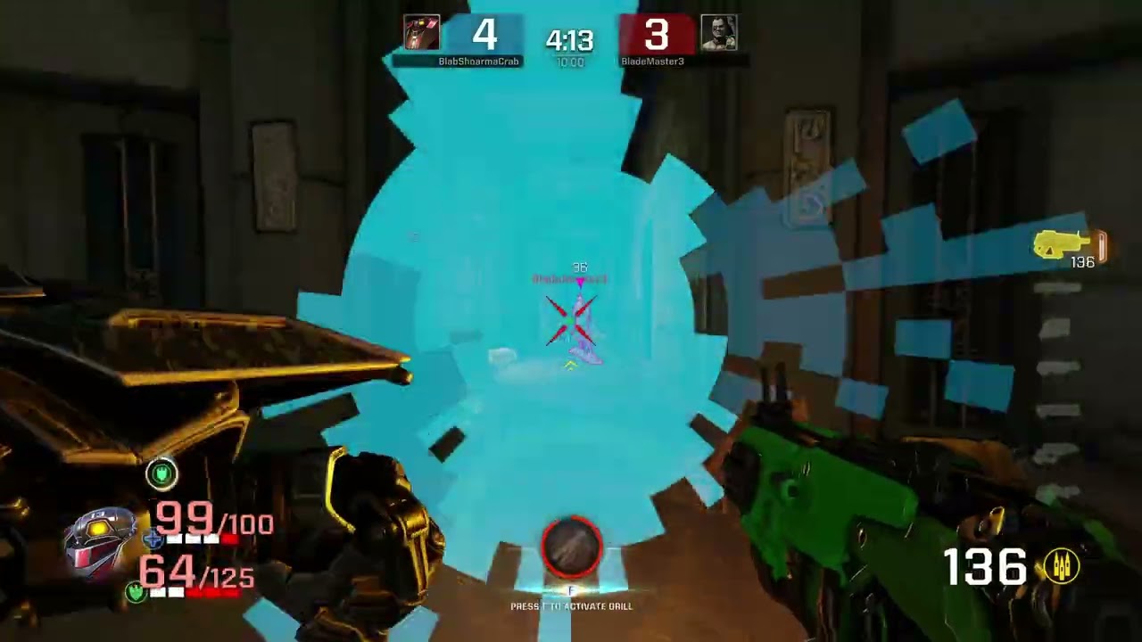 Quake Champions 1on1 vs BladeMaster3