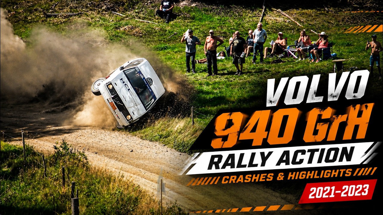 Volvo 940 GrH Rally: Thrilling Action and Intense Moments