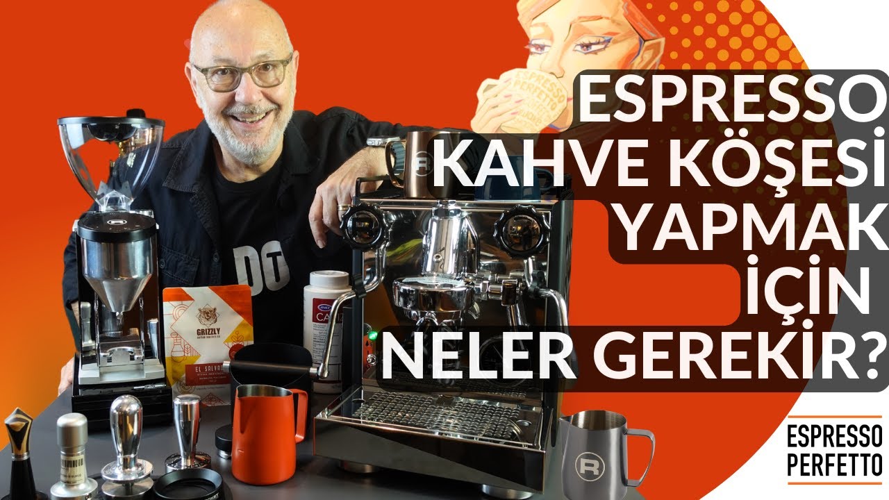 Espresso Kahve Köşesi Yapmak İçin Gerekenler