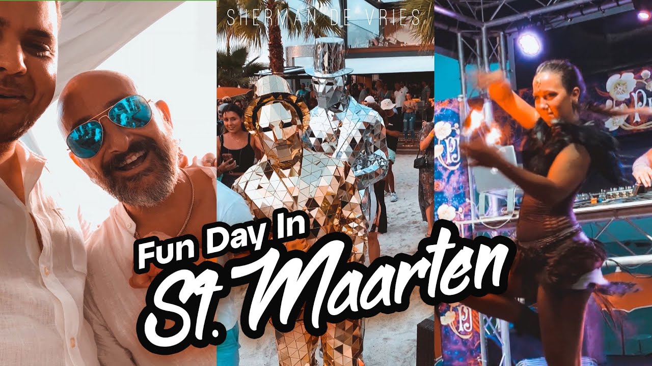 🎉 Nightlife Parties in St. Maarten Vlog: Lotus & Roxxy Beach