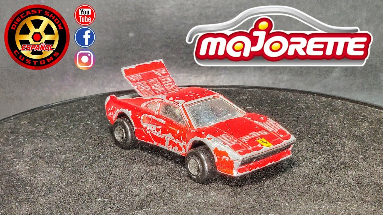 Restauracion Majorette Ferrari 288 GTO No 211