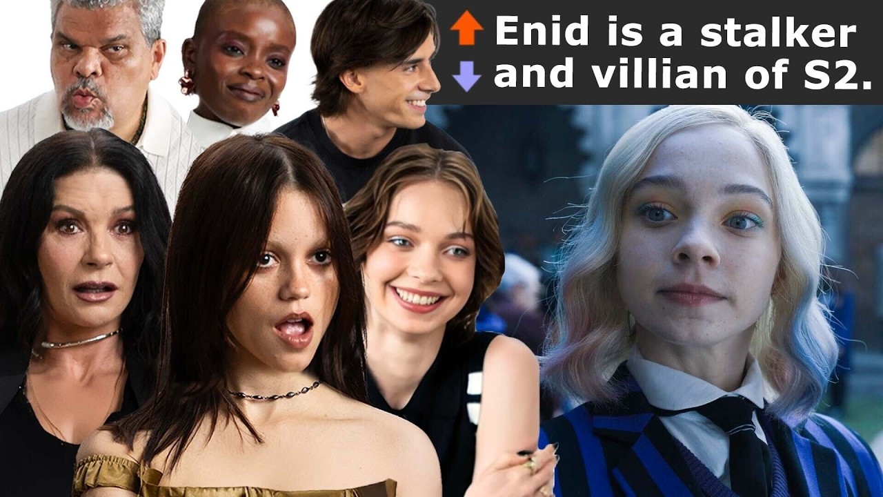 'Wednesday' Cast Break Down Season 2 Fan Theories | Vanity Fair