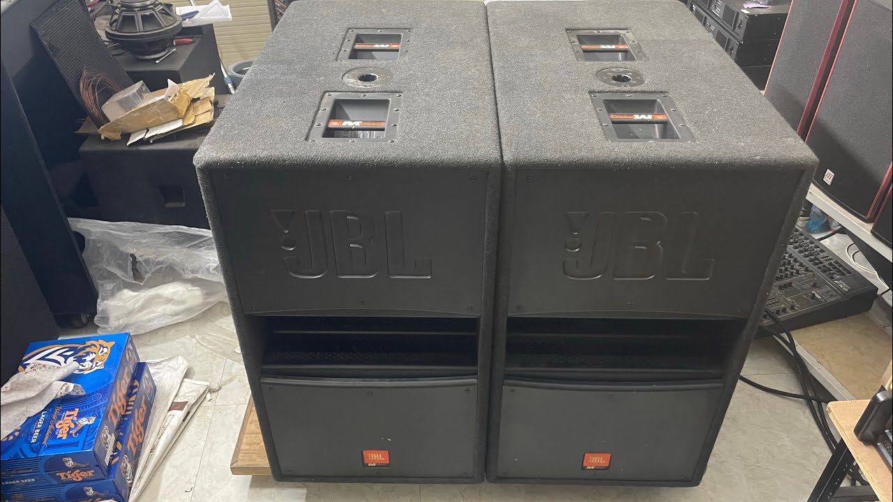 Súp hơi kép 4 tấc JBL MPRO MP255S hàng bãi made in usa đẹp xuất sắc
