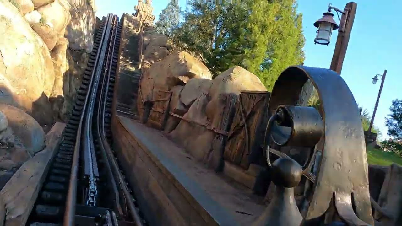 Seven Dwarfs Mine Train front seat on-ride POV Disney World Magic Kingdom