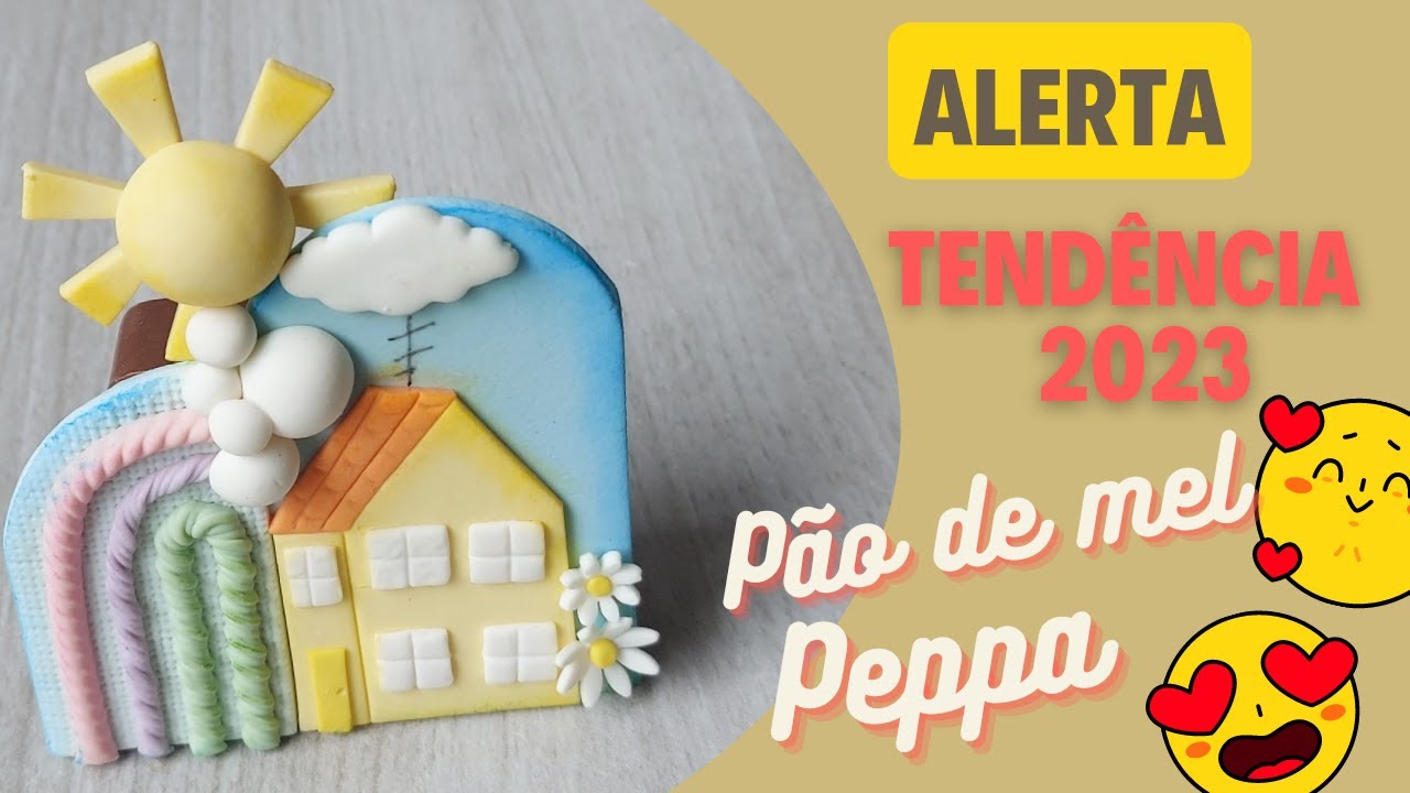 Tendencias 2023 ,  sem cortador para vc sair na frente e lucrar muito  com esse pão de mel Peppa Pig