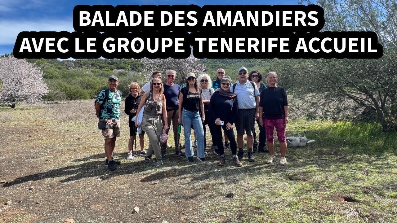 RANDONNÉE DES AMANDIERS À SANTIAGO DEL TEIDE 😍 TENERIFE