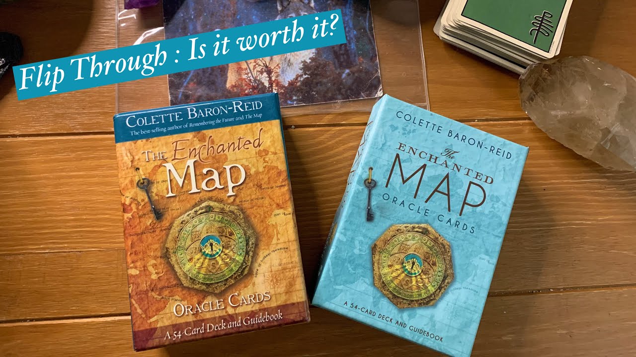 Enchanted Map Oracle Deck New 2021 Edition vs Old Edition-Unboxing & flip through
