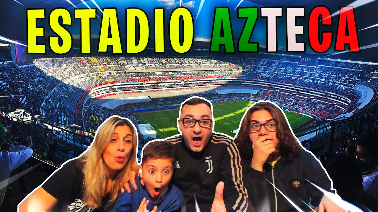 REACCION al  ESTADIO AZTECA 🏟 🇲🇽 - EL ESTADIO CON MAS HITORIA DEL MUNDO 🌎🤩