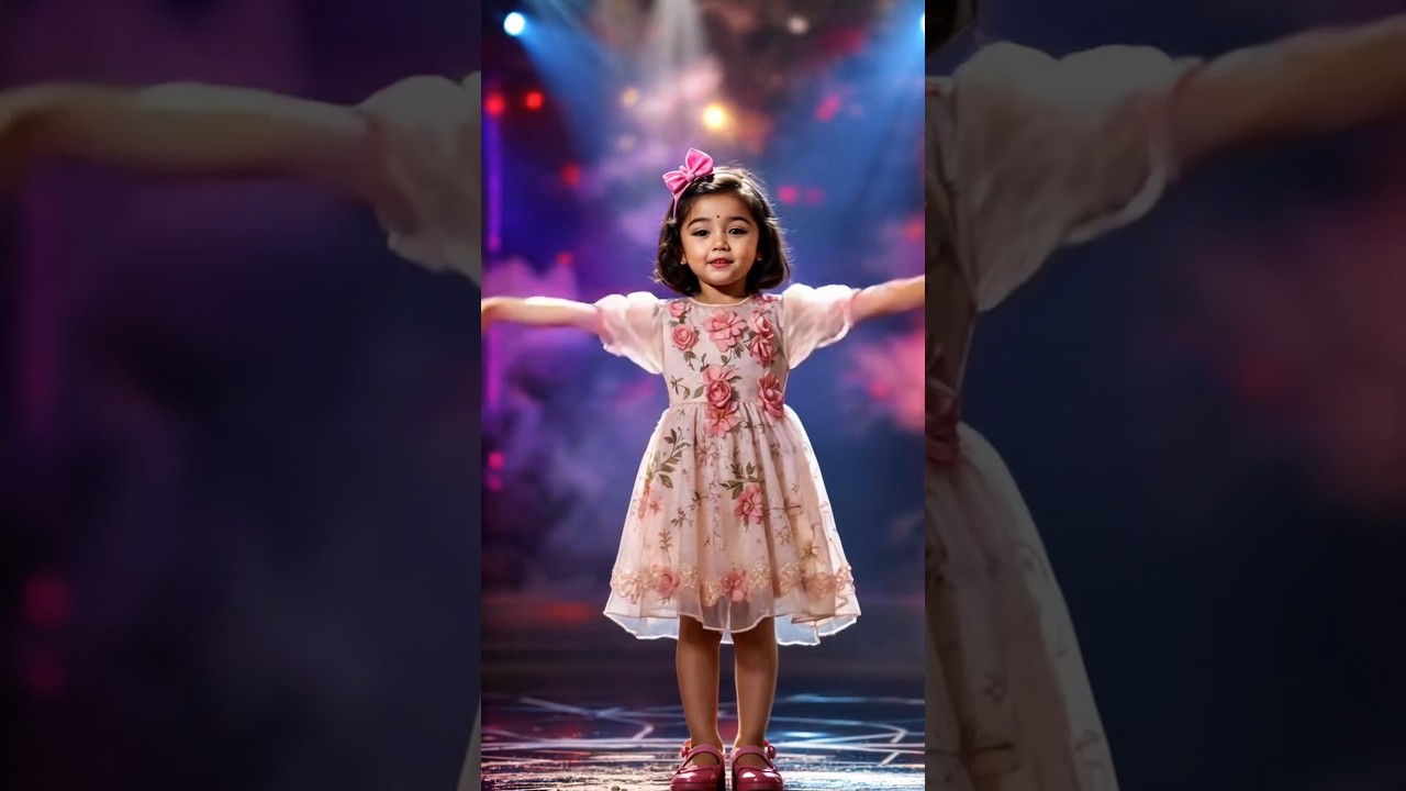 Unbelievable! A Young Girl Transforms into a Glowing Bumblebee Queen on #agt ! 🐝 #shorts #fusion