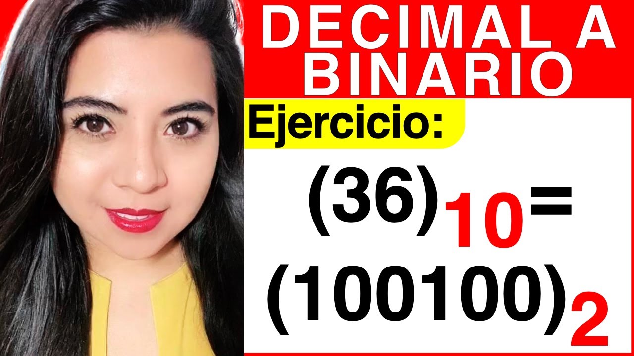 CONVERTIR de DECIMAL a BINARIO - Método #2 - Ejercicio #1