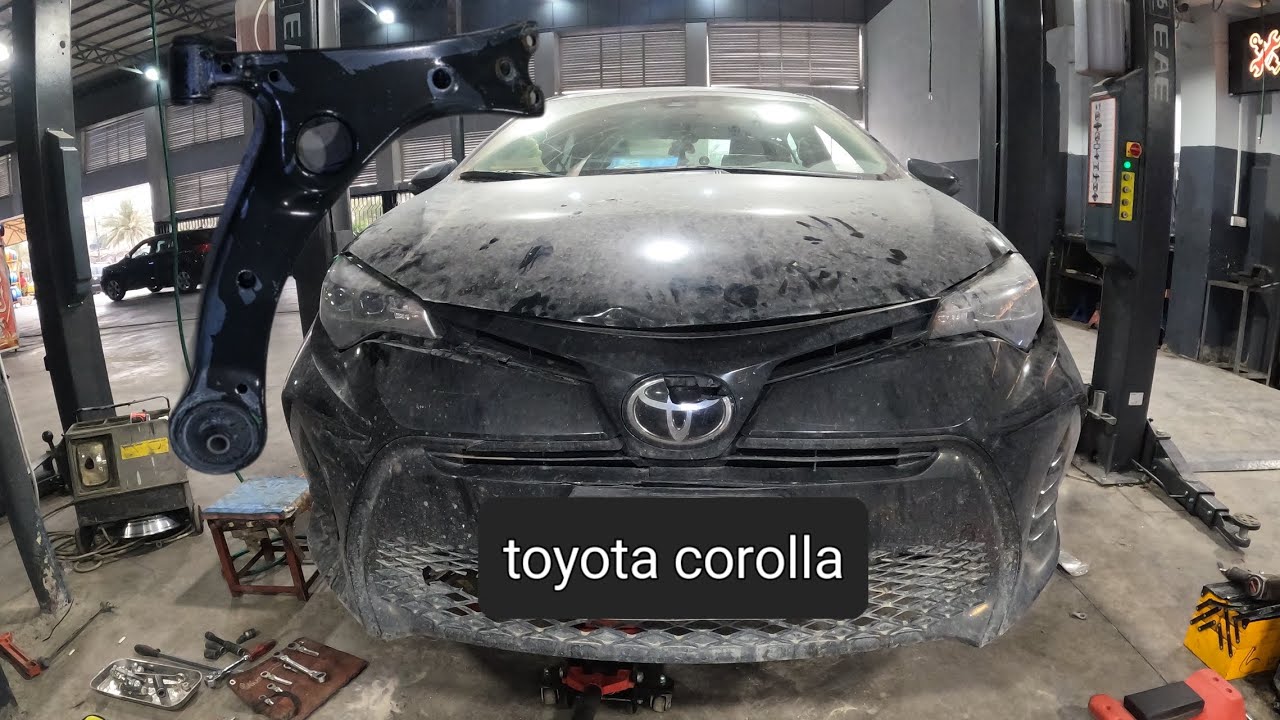 remplacement bras de suspension... toyota corolla 2014 - 2022