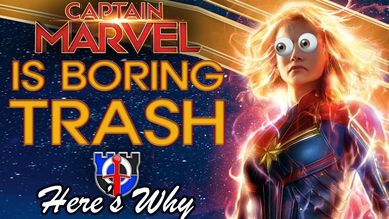 Captain Marvel is boring TRASH: here's why
