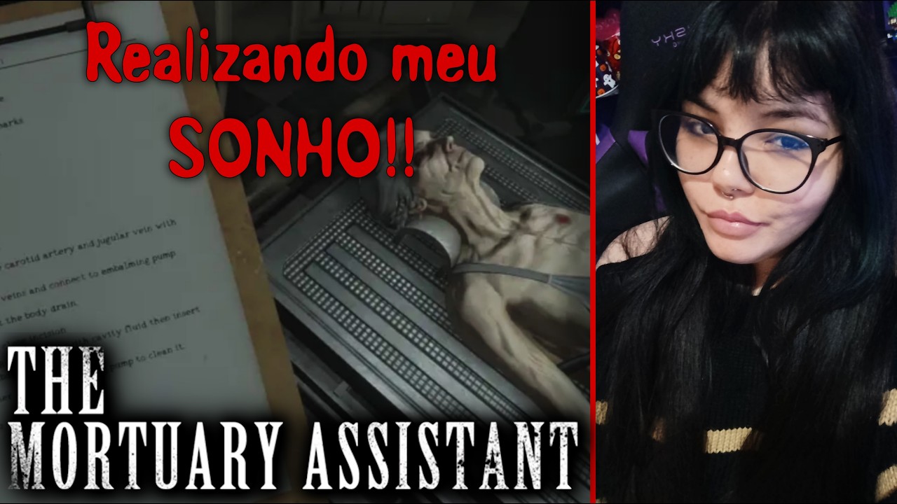 Realizando Meu Sonho de Trabalhar em um Necrotério! - THE MORTUARY ASSISTANT