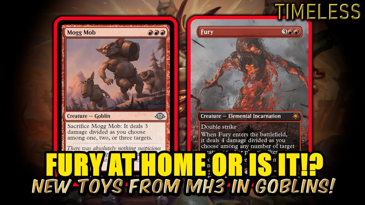 New Fury At Home In Goblins!? Goblins Got New Toys! | Timeless BO3 Ranked | MTG Arena