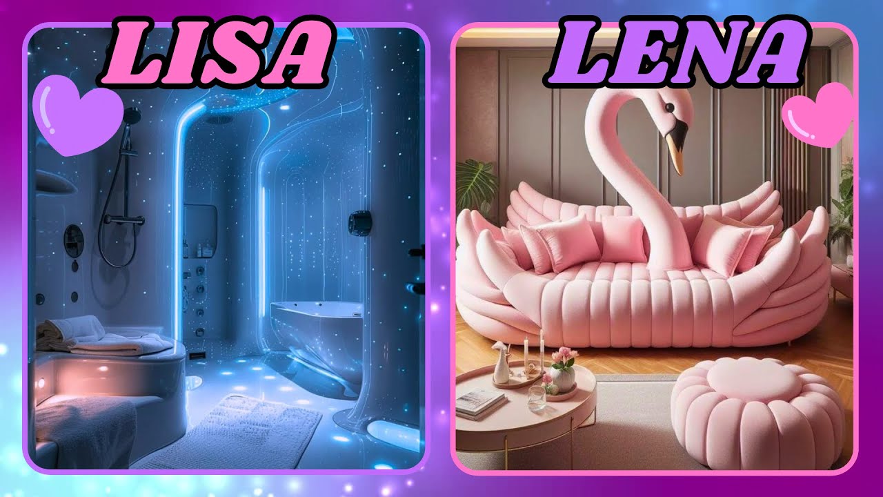 LISA OR LENA - CUTE & FUN CHOICES 😍 💖 💖 | Fun Quiz Challenge #8