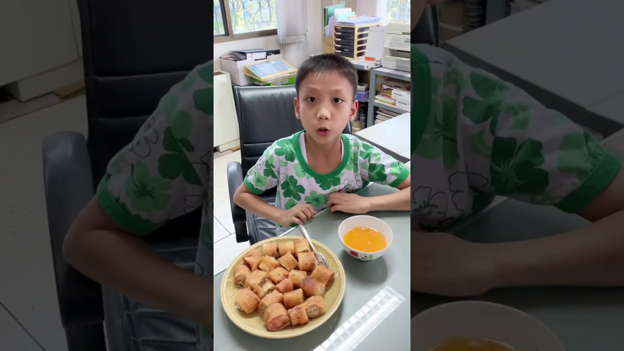 Learn Chinese words with Tatar: &ldquo;Spring Rolls&rdquo; &ldquo;Tasty&rdquo;
