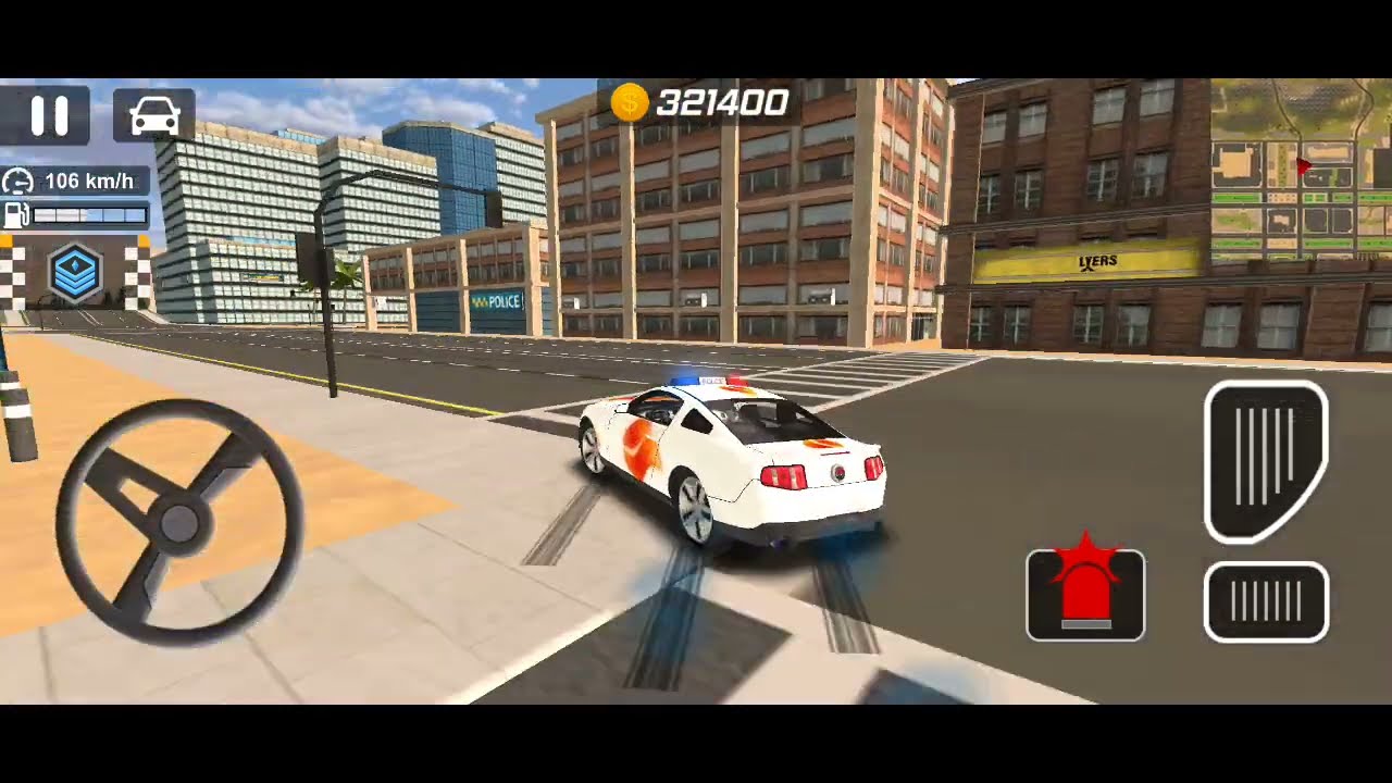 Police Department Simulator 3D - Patrol Car Driving & Crime Scene Investigation | Mobile Gameplay