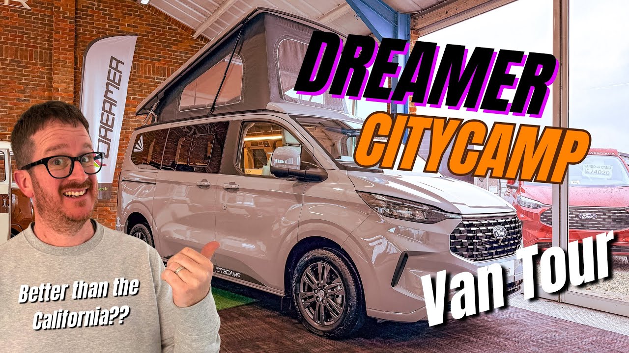 CityCamp marki Dreamer wart 70 000 funt&oacute;w to PRAWDZIWY KONKURENTA dla VW California!