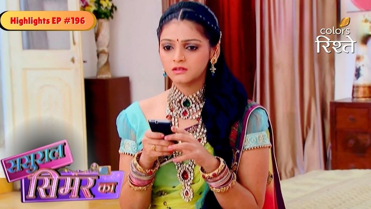 Sasural Simar Ka | Khushi begins to doubt Veeru | Highlights Ep - 196 | Colors Rishtey