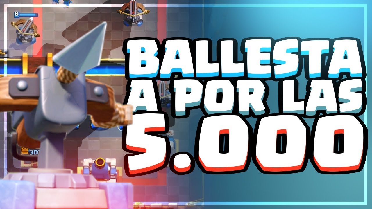 ¡¡CON BALLESTA A POR LAS 5000 COPAS!! | Clash Royale | Alvaro845 @ King's Cup II