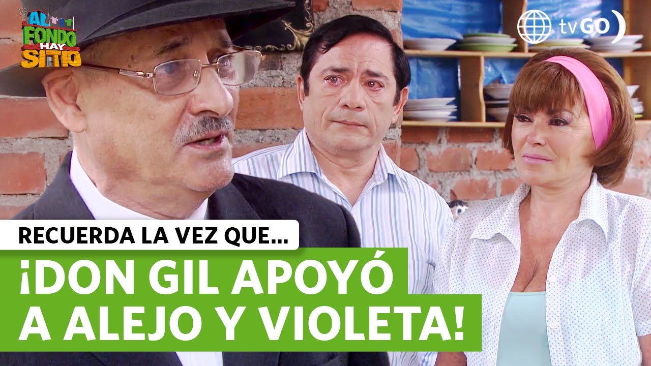 Al Fondo hay Sitio 7: Alejo y Violeta retomaron su amor con el apoyo de Gilberto (Capítulo n° 542)