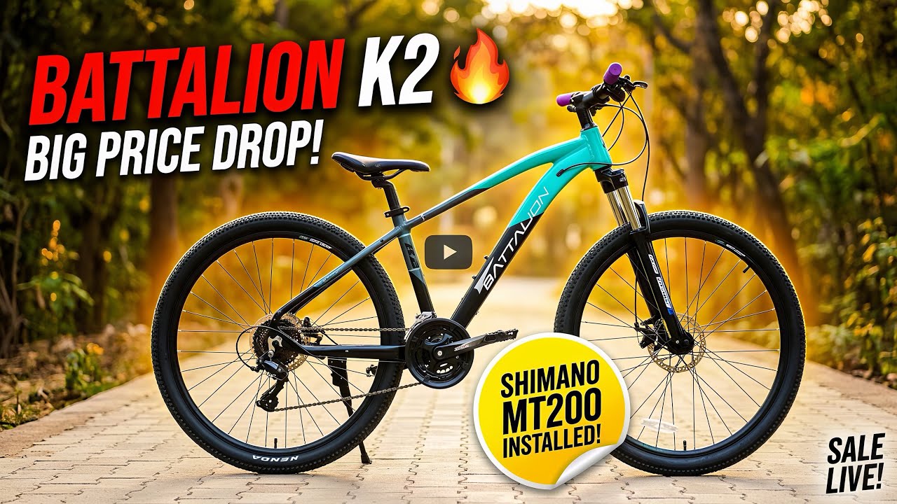 Battalion K2 MTB Full Review + MT200 Brake Installation | Best Budget Cycle?