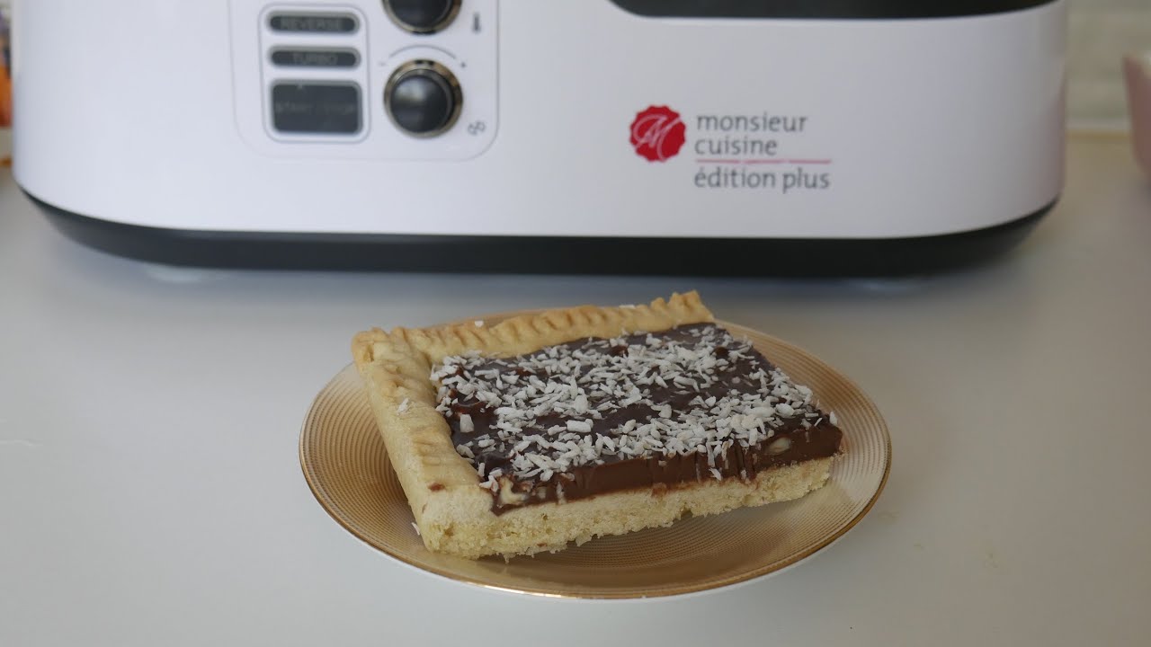 Czekoladowy mazurek wielkanocny z orzechami Monsieur Cuisine Lidlomix Termomix - 2minutyGOTUJ!