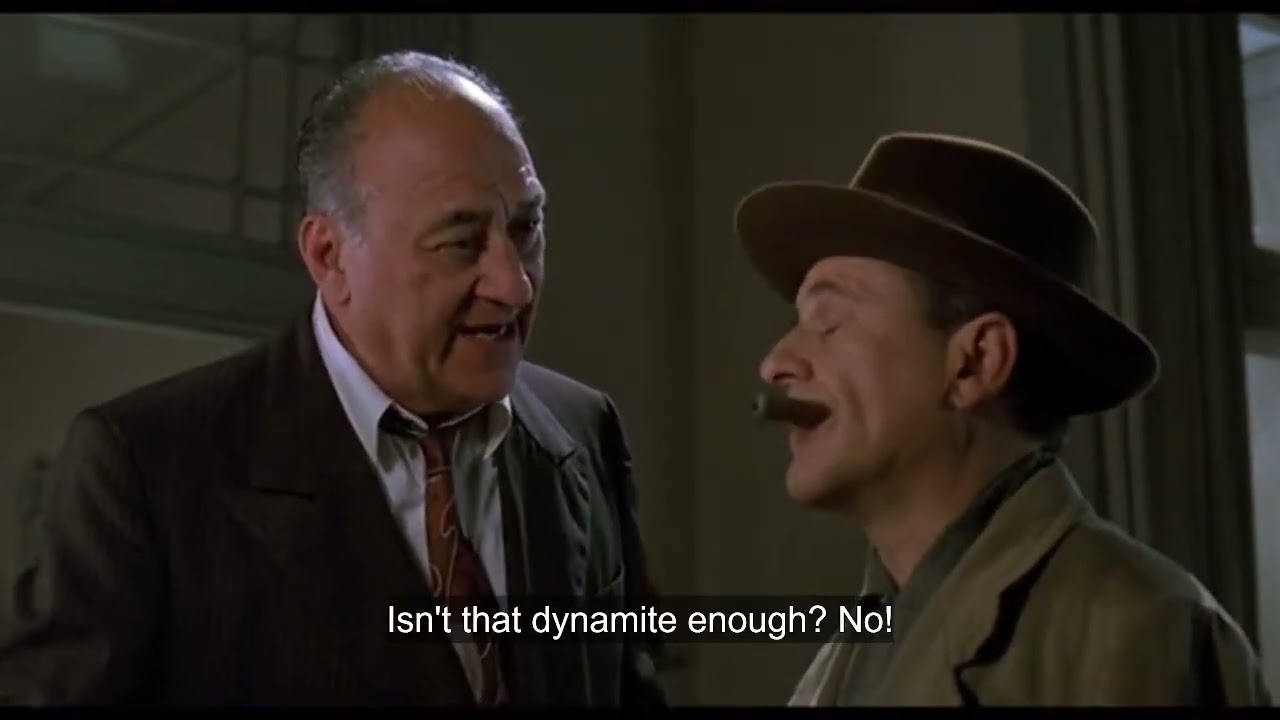 The Public Eye (1992) Arty and Burnzy talk