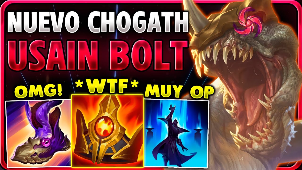😱¡COPIÉ la *NUEVA BUILD PESTOSA* de USAIN CHOGATH que CORRE a +700 VELOCIDAD y R de 1500 TRUE DMG!