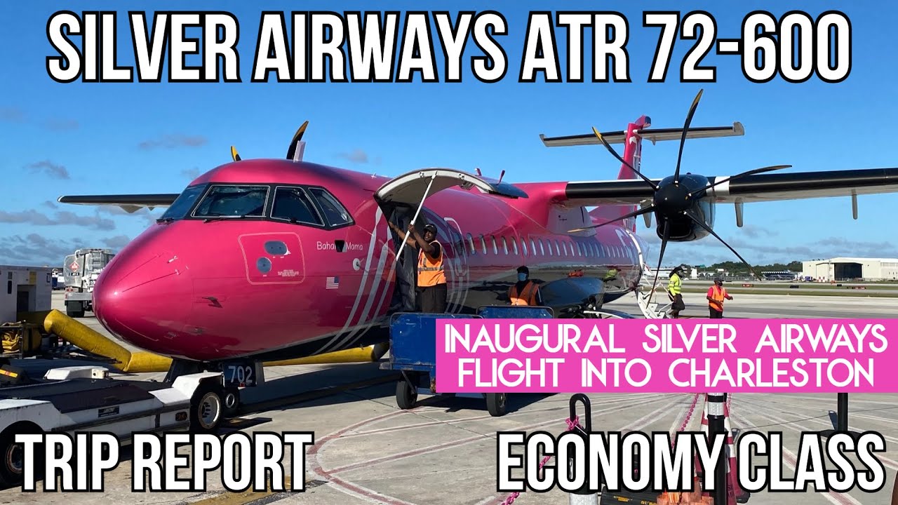[INAUGURAL FLIGHT] Silver Airways ATR 72-600 (ECONOMY) Ft. Lauderdale (FLL) - Charleston (CHS)