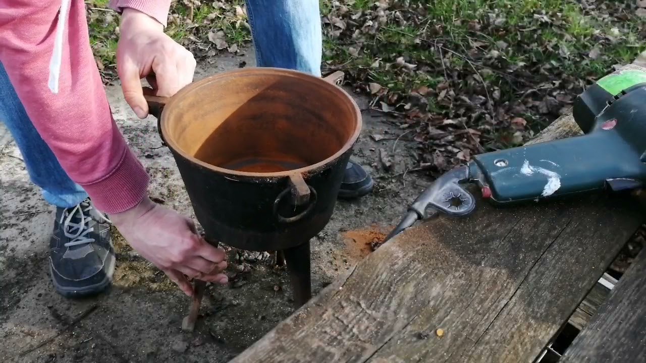 KOCIOŁEK ŻELIWNY REAKTYWACJA