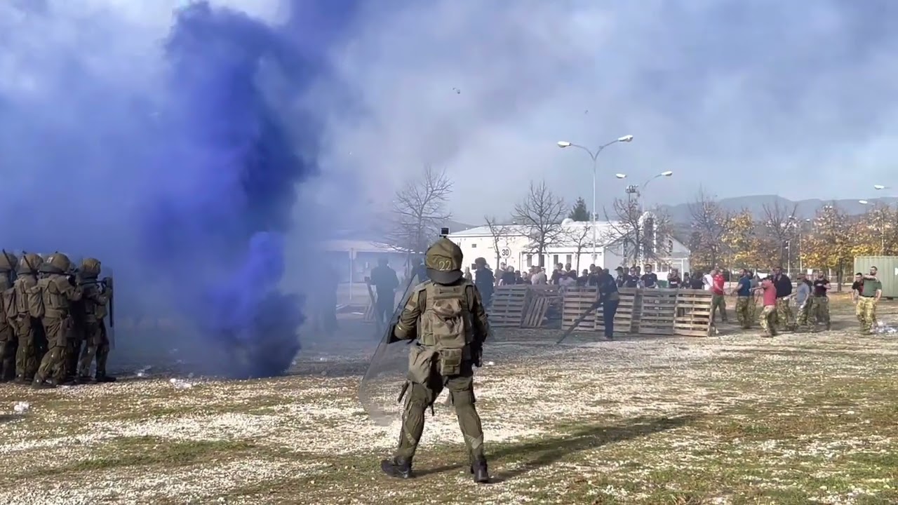 Vježba EUFOR-a u bazi Butmir