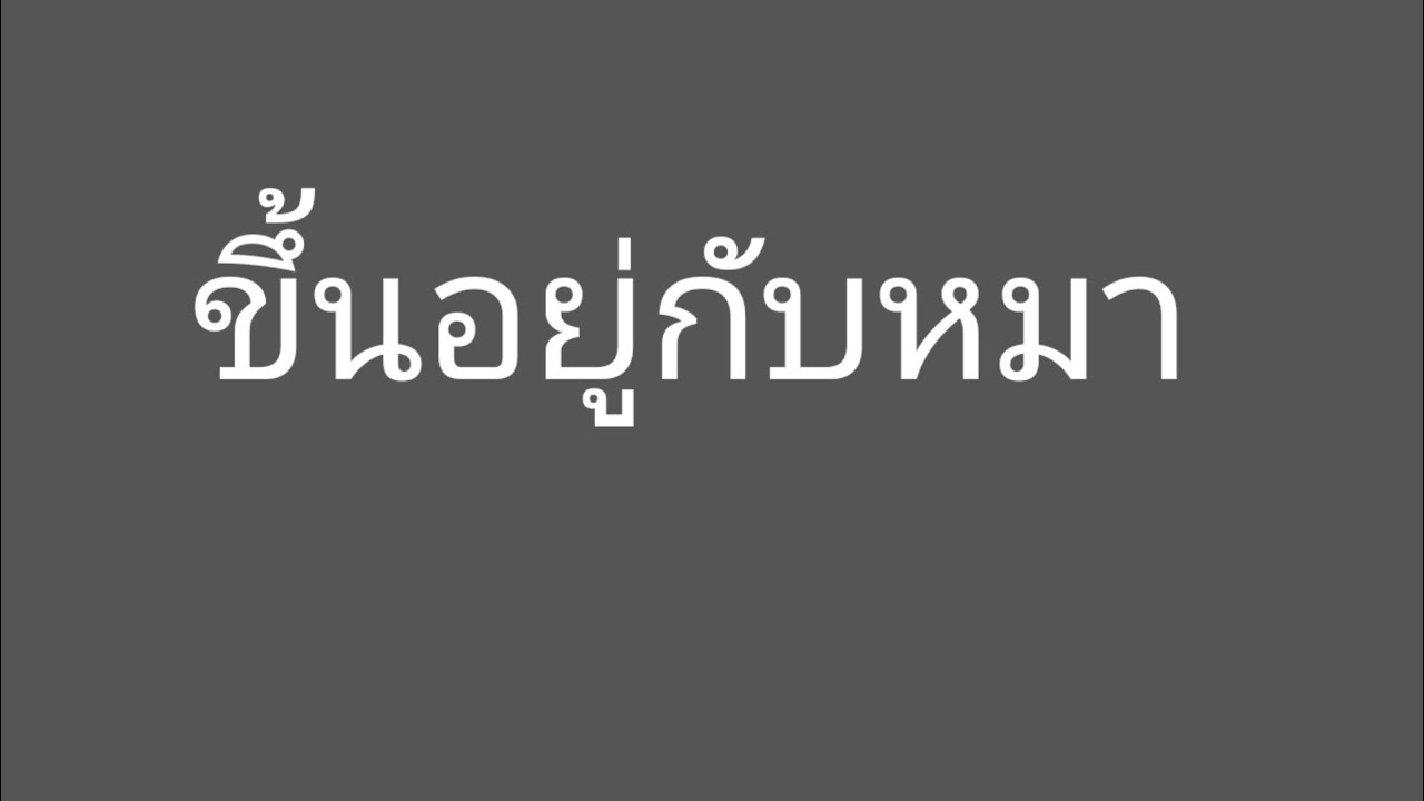 เรื่อง น้องหมาของฉันขี้อ้อนจัง