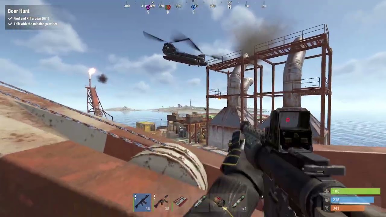 What 200 Hours of Rust Looks Like | Day 30 Wipe (Oil Rig)