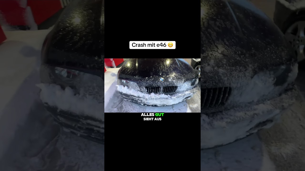 Upsiiii 😬😂#automobile #crash #bmw #Winter