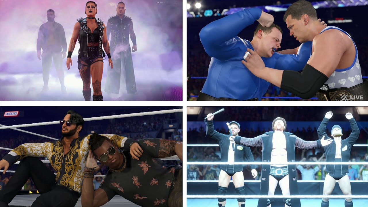 WWE 2K23 Entrances: Judgment Day, Brawling Brutes, Creed Brothers, Alpha Academy, mMm & The Usos