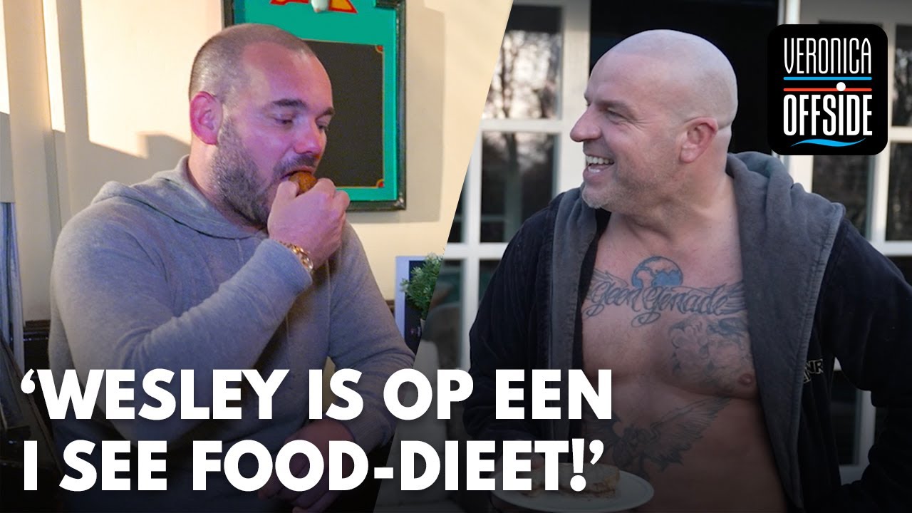 Andy en Wesley bereiden zich voor op Veronica Offside: 'Wesley is op een I see food-dieet!'