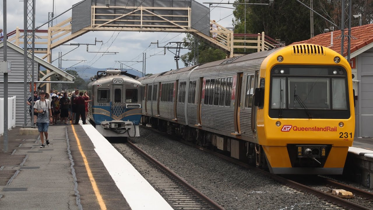 Queensland Rail: Trains at Rosewood