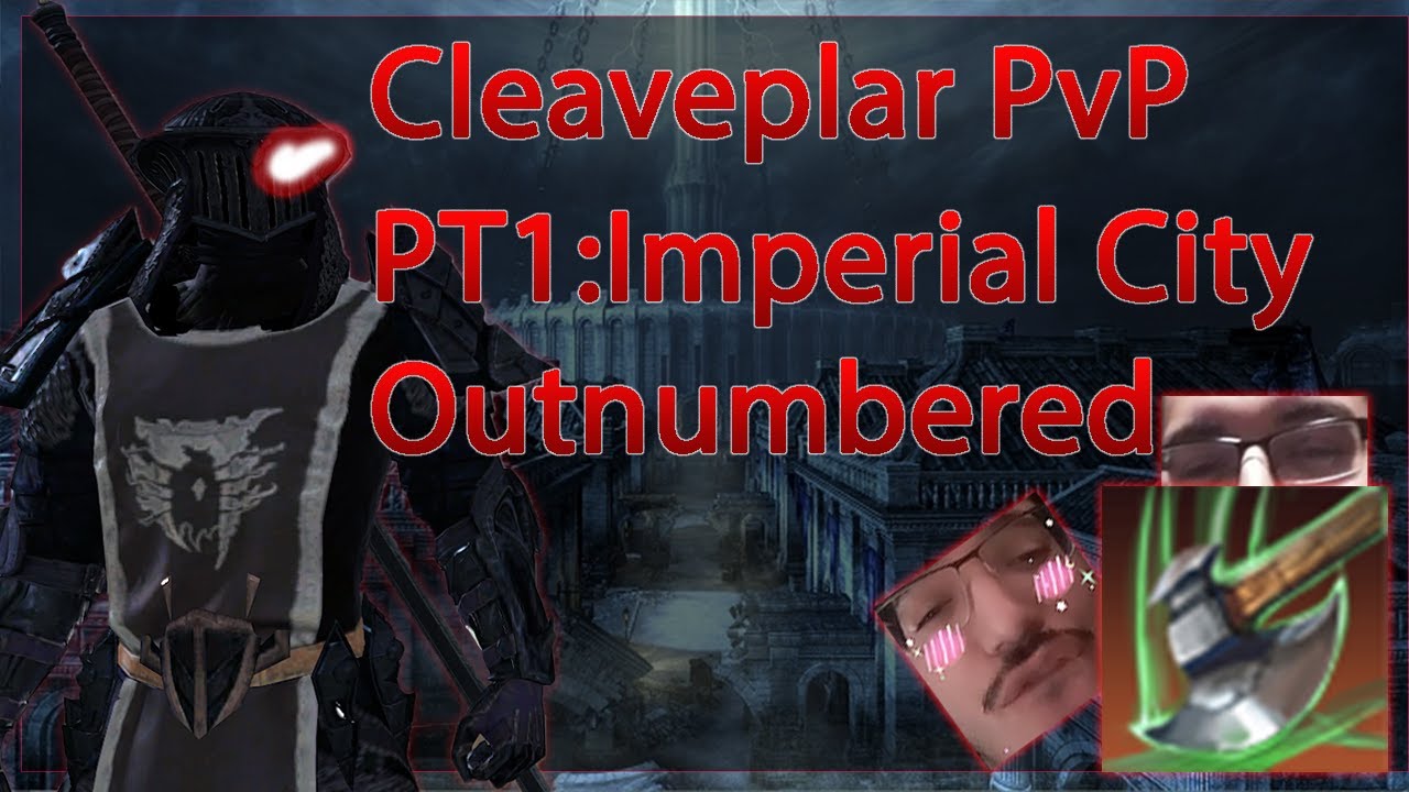 ESO StamplarPvP|  DESTROYING Zergs in IC without Jabs| Cleaveplar #1