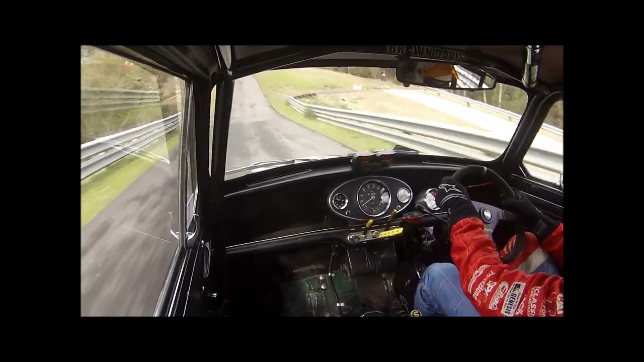 Mini Cooper S Rob Roy Hill Climb (damp conditions)