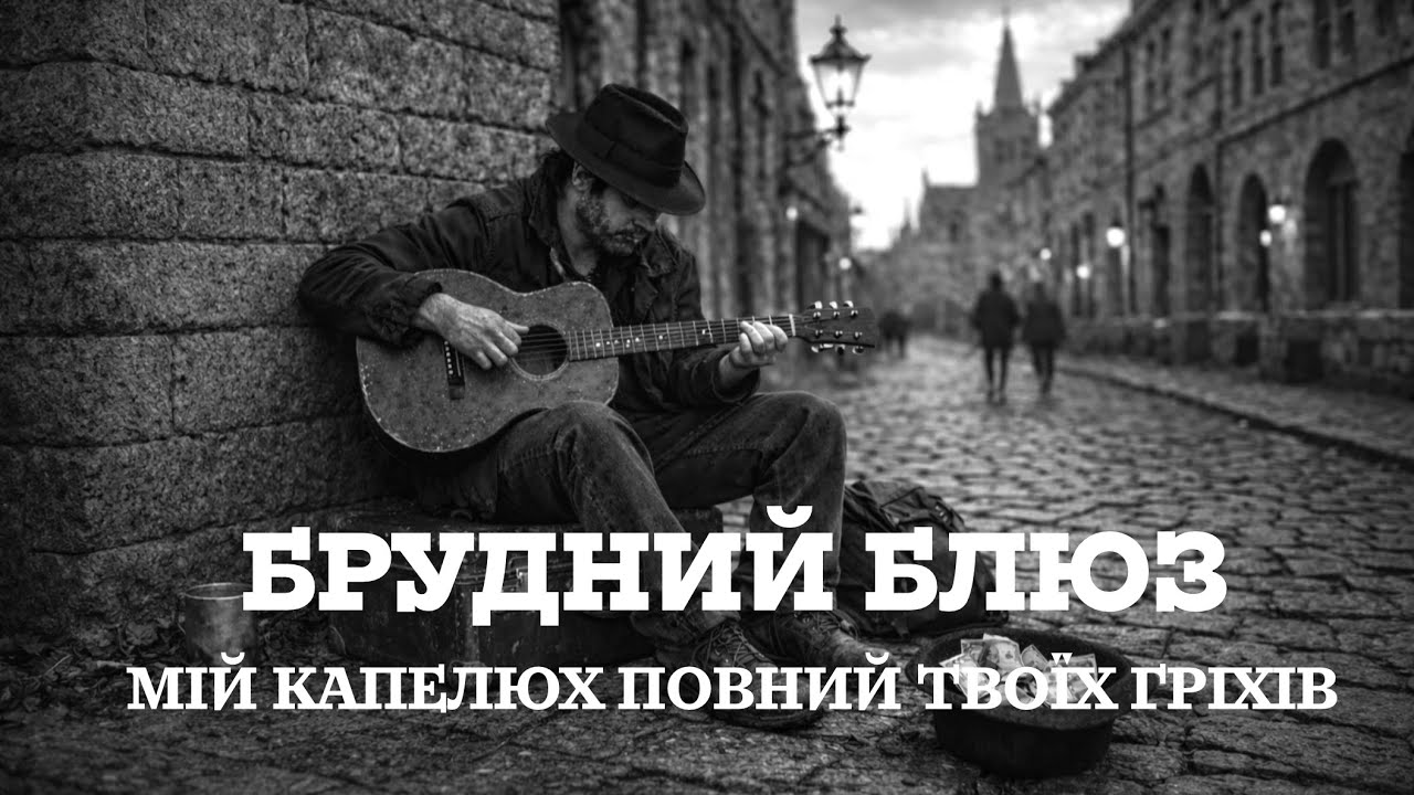 Мій Капелюх Повний Твоїх Гріхів — Український Брудний Блюз під Гітару | Темний Кантрі Фолк