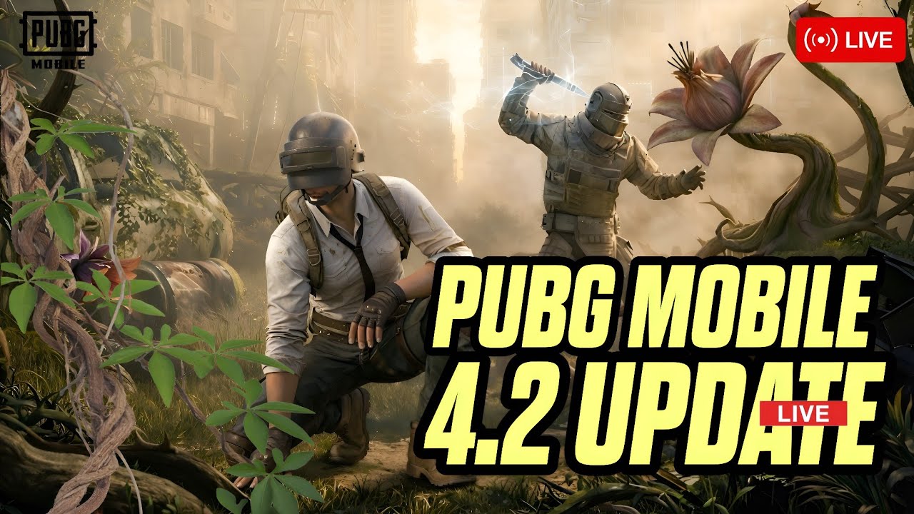 Pubg mobile live 4.2 update | pubg live stream